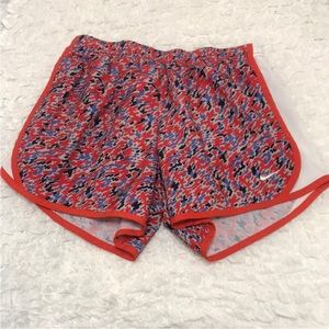 Nike Dry Fit Girls Shorts Red.  
Size XL